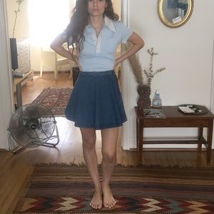 OG American Apparel Denim Circle Skirt